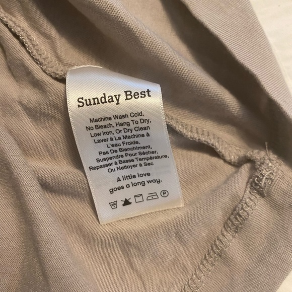 Sunday Best Peplum Tshirt - Picture 4 of 4